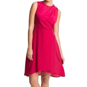 Vince Camuto hot pink/fushia dress. Size 4.